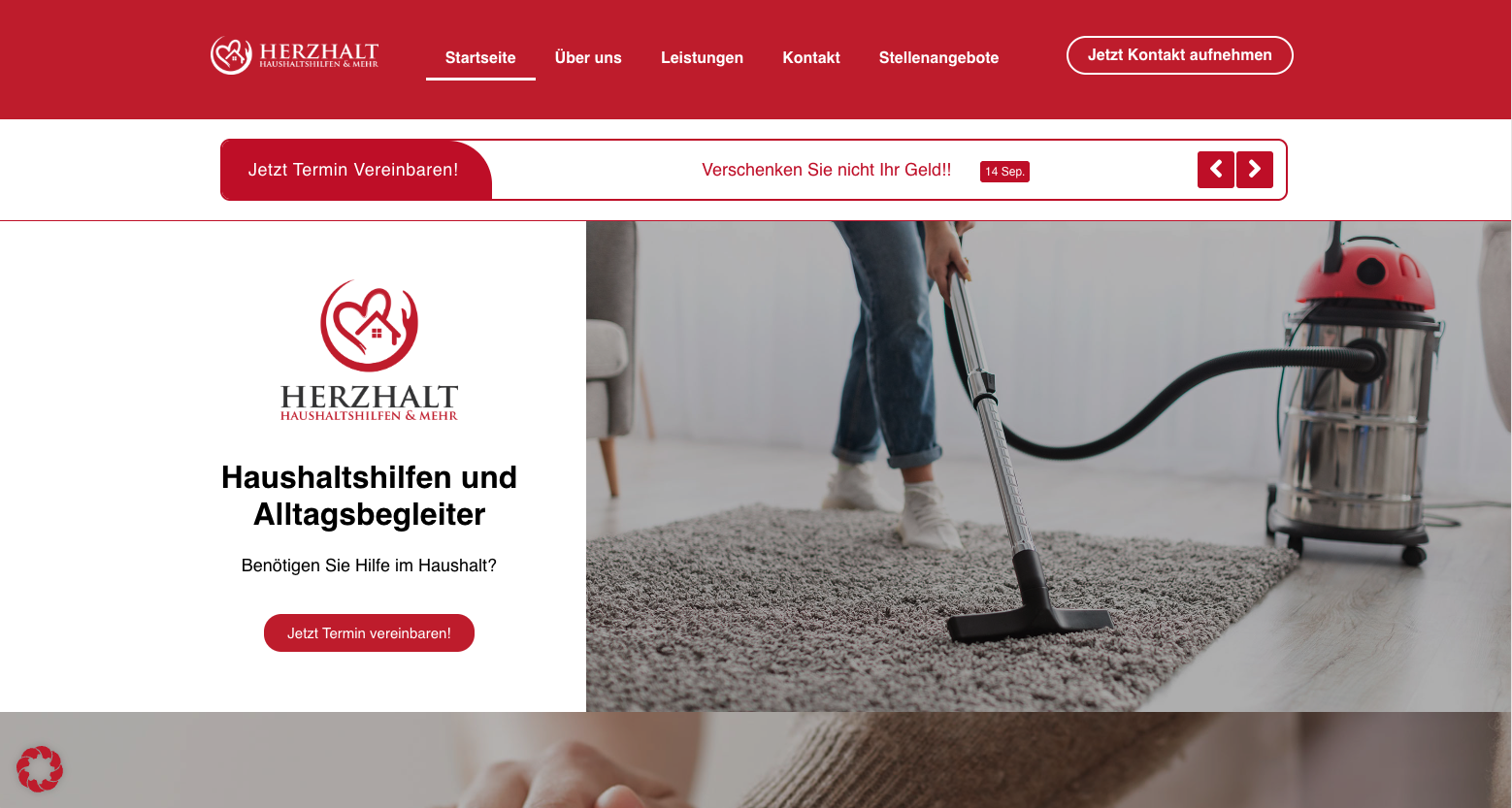 Startseite Herzhalt