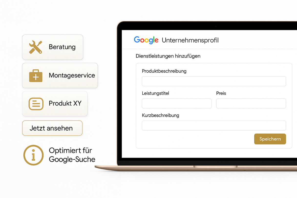 Einbindung ihrer Dienstleistungen und Produkte Düsseldorf