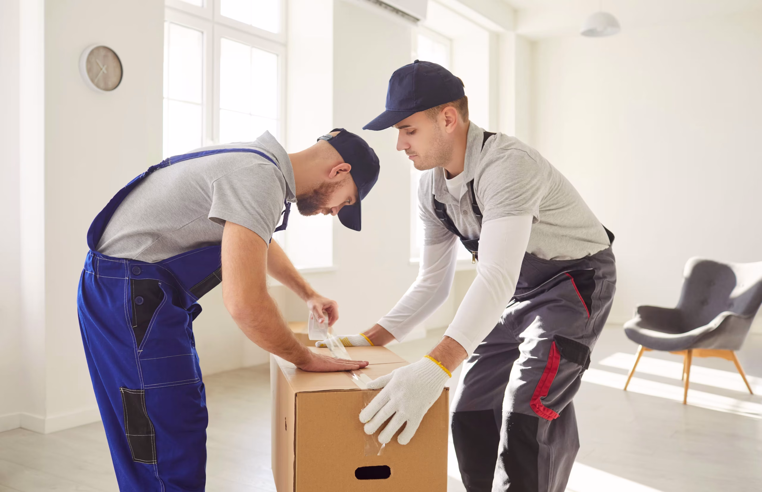 Sicher verpackte Technik